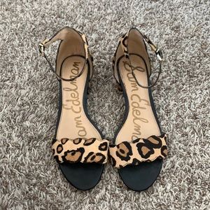 Sam Edelman Leopard Sandals
